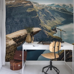 Fototapet, Trolltunga, Rebel Walls
