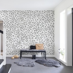 Fototapet, Twinkle Twinkle, Negru, Rebel Walls