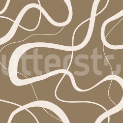 Fototapet, Twisting Lines, Nougat, Rebel Walls - Img 2