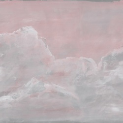 Fototapet, Up in the Clouds, Pink, Rebel Walls - Img 2