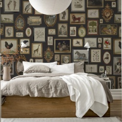 Fototapet, Vintage Frames, Black, Rebel Walls - Img 3