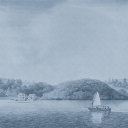 Fototapet, Weekend Sail, Blue, Rebel Walls - Img 2