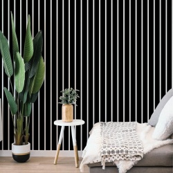 Fototapet White and Black Stripes, VLAdiLA - Img 4