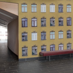 Fototapet, Window Row, Saffron Street, Rebel Walls
