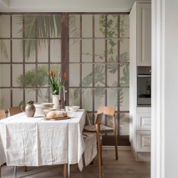 Fototapet, Window View, Beige, Rebel Walls - Img 6