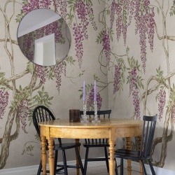 Fototapet, Wisteria Tree, Dusty Pink, Rebel Walls - Img 5