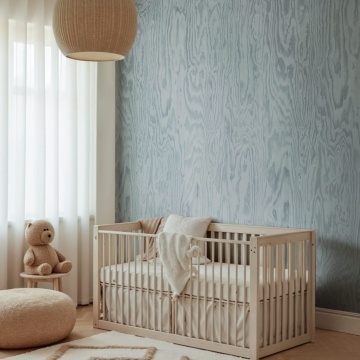 Fototapet, Wood Shades, Blue, Rebel Walls - Img 3