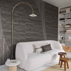 Fototapet, Woodline, Gray, Rebel Walls - Img 4