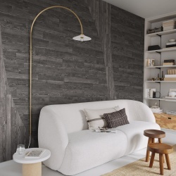 Fototapet, Woodline, Gray, Rebel Walls