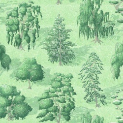 Fototapet, Yggdrasil Forest, Green, Rebel Walls - Img 2