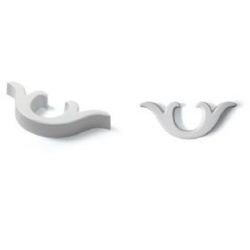 Ornament din poliuretan A705 - 11.5x4.7x1.5 cm