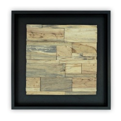 Panou decorativ lemn, Arbore de cauciuc, Lupe Sina Black