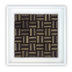 Panou decorativ lemn, Mango, My Limas Espresso White