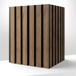 Panou riflaj decorativ 3D Olmo, Oak Craft, 12.2x1.2x270 cm - Img 4