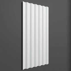 Panou riflaj decorativ 3D, W372 - 25x1.6x200 cm
