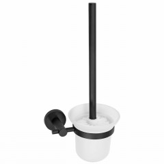 Perie WC Rea 322234C design rotund finisaj negru mat - Img 1