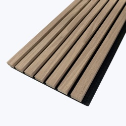 Profil dreapta pentru riflaj decorativ MDF, Sonoma Oak, fonoabsorbant, 2.7x2.1x270 cm