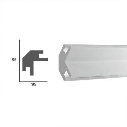 Profil scafa LED KD203 - 9.5x9.5x115 cm - Img 2