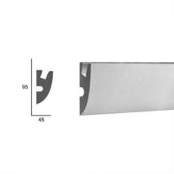Profil scafa LED KD304 - 9.5x4.5x115 cm - Img 2