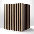 Profil stanga pentru riflaj decorativ 3D Asti, Oak Gold, 5.2x1.2x270 cm - Img 4