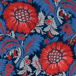 Tapet Chinese Damask, Vermilion, Coordonne, 5mp / rola - Img 2