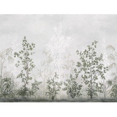 Tapet Chinoiserie Haze, Sage Green, Rebel Walls - Img 2