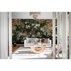 Tapet Drape of Roses, Midnight, Rebel Walls - Img 1