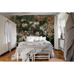 Tapet Drape of Roses, Midnight, Rebel Walls - Img 3