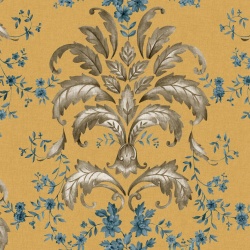 Tapet French Damask, Mustard, Coordonne, 5mp / rola - Img 2