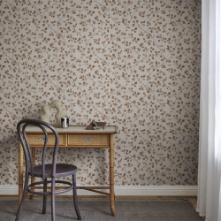 Tapet lavabil, Bokskog, Terracotta, Sandberg, 5.3mp / rola