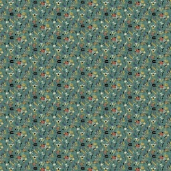 Tapet lavabil Funny Shapes, Turquoise, TresTintas 5mp / rola - Img 3