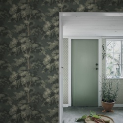 Tapet lavabil, Raphael, Moss Green, Sandberg, 5.3mp / rola