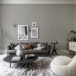 Tapet Marbled Hexagon Tiles, Grey, Rebel Walls, 5 mp / rola
