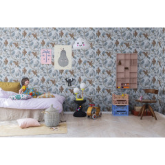 Tapet pentru copii, Squirrel Mountain, Sky, RebelWalls - Img 1