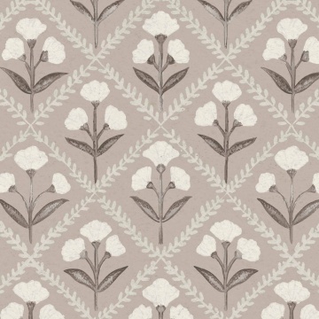 Tapet Poppy, Taupe, Coordonne, 5mp / rola - Img 2