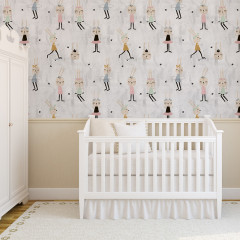 Tapet Rabbit Play, VLAdiLA - Img 1