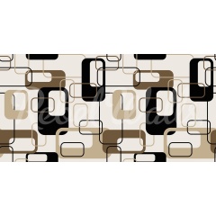 Tapet Retro Squares, Beige, Rebel Walls - Img 2