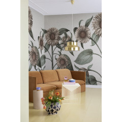 Tapet Sunflower, Peach, Rebel Walls - Img 1