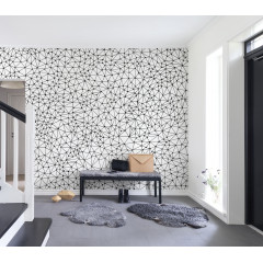 Tapet Twinkle Twinkle, Negru, Rebel Walls - Img 1
