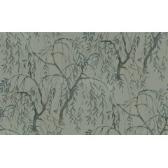 Tapet Weeping Willows, Jade, Rebel Walls - Img 2