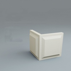 Coltar exterior ET03A -25x3.5x25x25cm