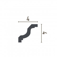 Cornisa decorativa P924 - 4x4x200 cm - Img 5