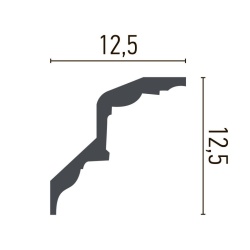 Cornisa poliuretan P937 - 12.5x12.5x200 cm - Img 2