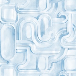 Fototapet, Abstract Path, Blue, Rebel Walls - Img 2