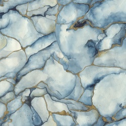 Fototapet, Agate Dreams, Blue, Rebel Walls - Img 2