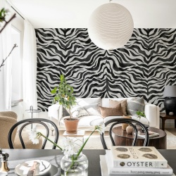 Fototapet, Animal Luxe, Black & White, Rebel Walls