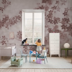 Fototapet, Apple Bloom, Pink, Rebel Walls