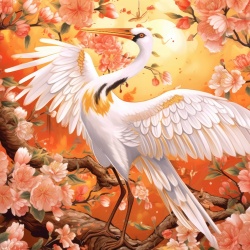 Fototapet Artistic Arche Heron Rêve AH100