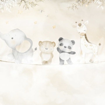 Fototapet, Baby Animals, Rebel Walls - Img 2
