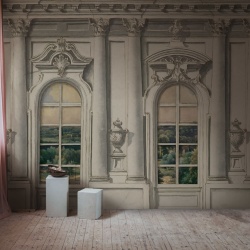 Fototapet, Ballroom Windows, Vintage, Rebel Walls